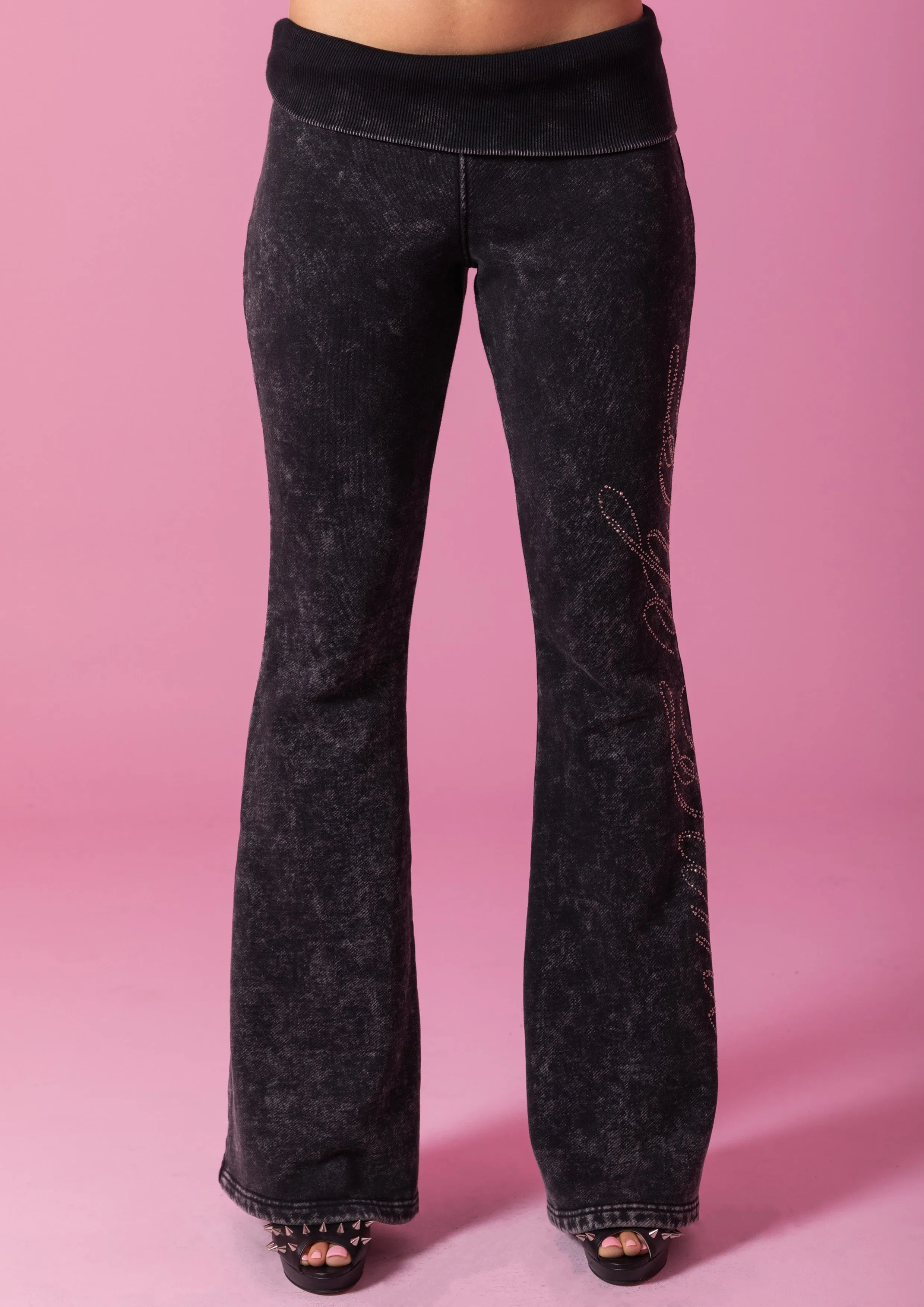 SAMANTHA TRACK PANT - STONE WASH