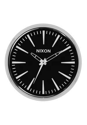 Sentry Wall Clock - Black