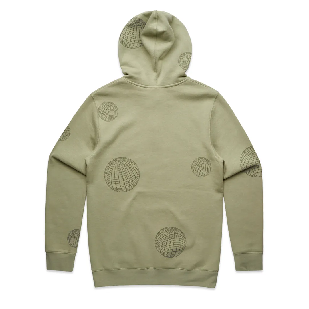 SERIES WORLD GLOBAL HOODIE - PISTACHIO