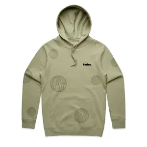 SERIES WORLD GLOBAL HOODIE - PISTACHIO