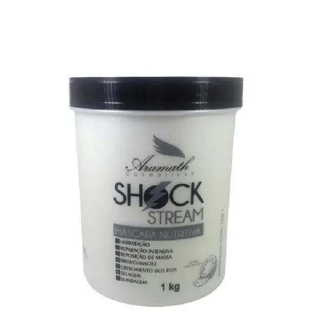 Shock Stream Nourishing 7 in 1 Hair Moisturizing Treatment Mask 1Kg - Aramath