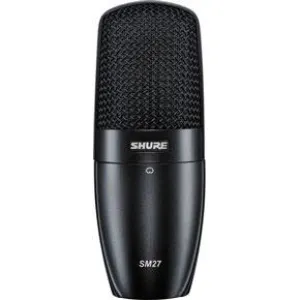 Shure SM27 large-diaphragm, side-address cardioid condenser microphone