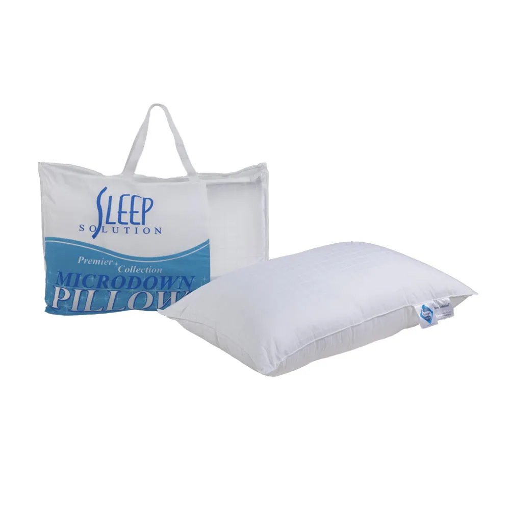 Sleep Solution Microdown Extra Firm Pillow