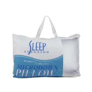 Sleep Solution Microdown Super Firm Pillow