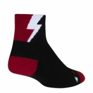 SockGuy Bolt Classic 3 Inch Crew Socks