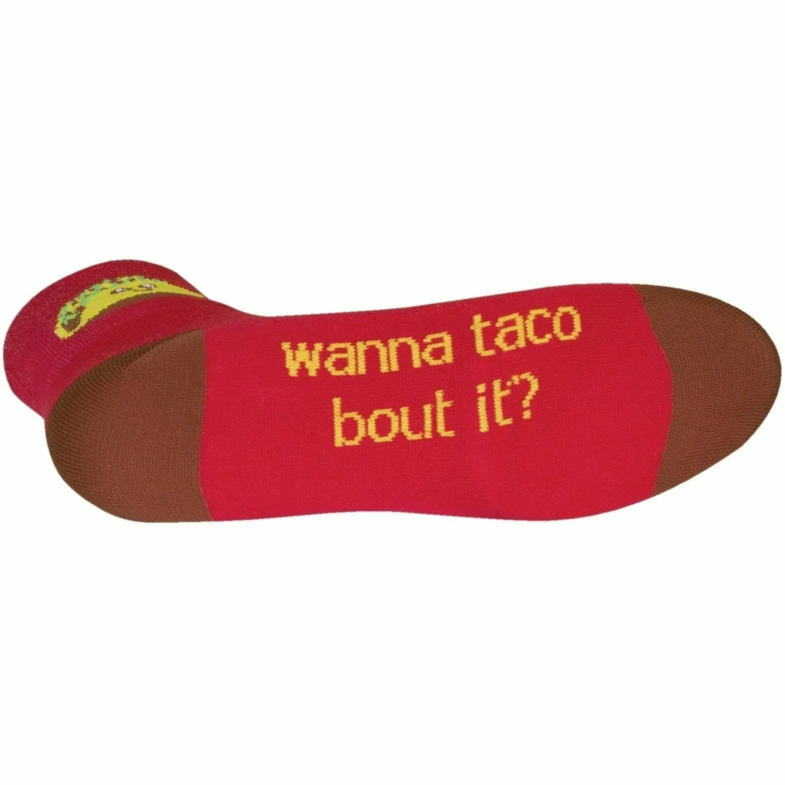 SockGuy Taco Therapy Classic 3 Inch Crew Socks