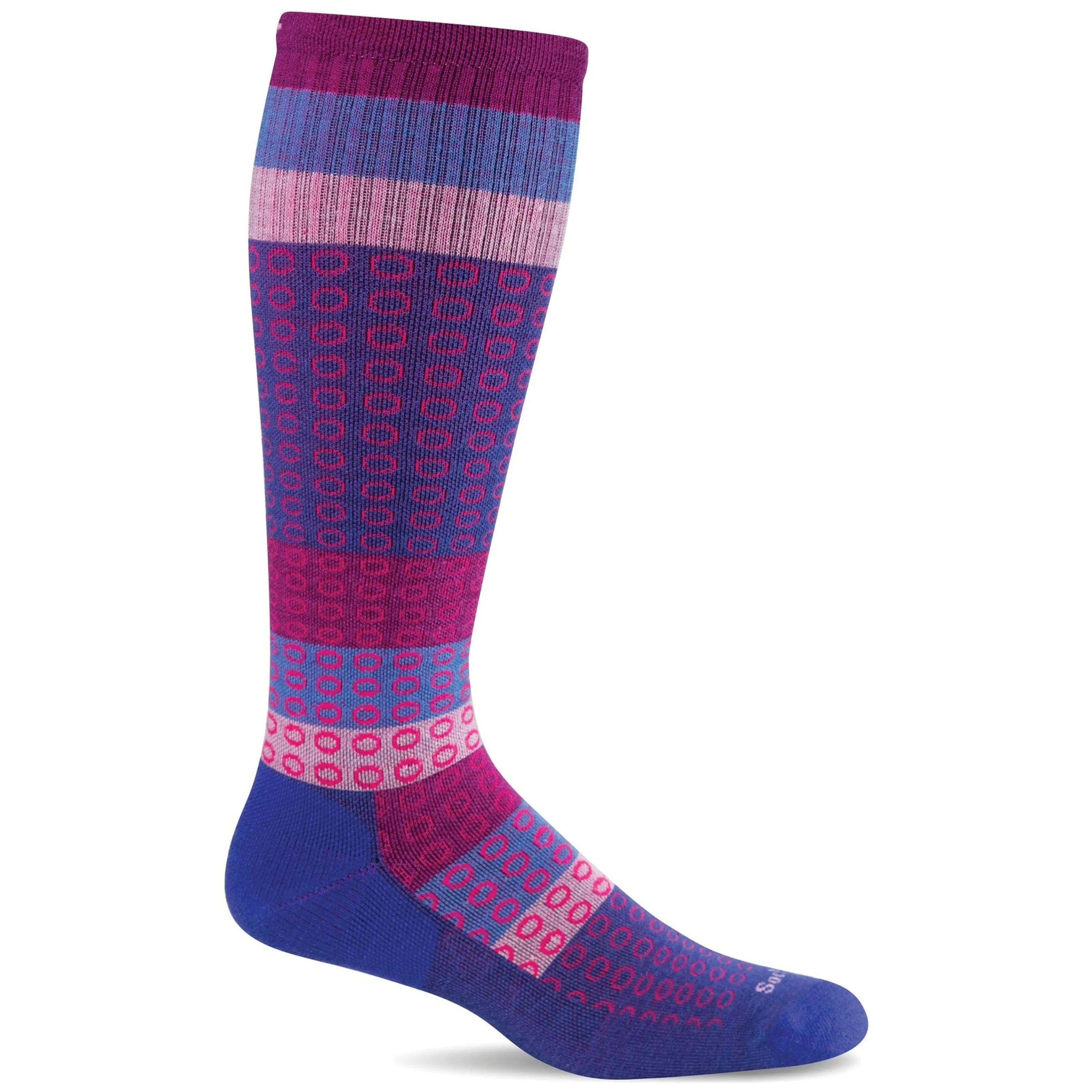 Sockwell Womens Full Circle Wide Calf Fit Moderate Compression Socks