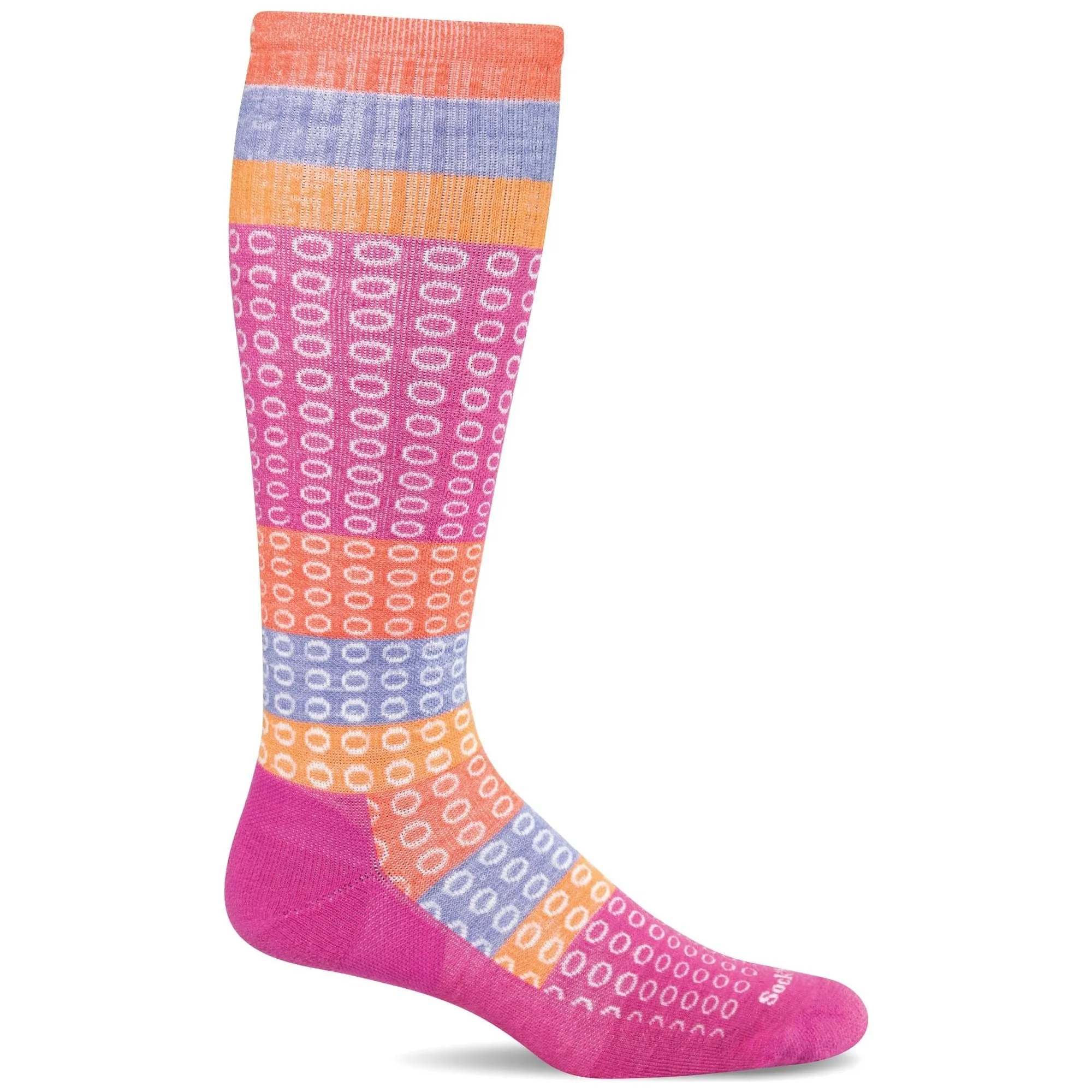 Sockwell Womens Full Circle Wide Calf Fit Moderate Compression Socks