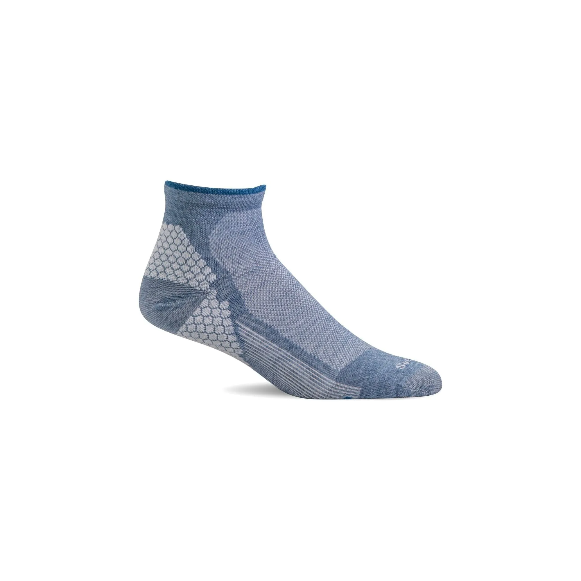 Sockwell Womens Plantar Sport Firm Compression Micro Socks