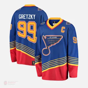 St. Louis Blues Fanatics Breakaway Retired Senior Jersey - Wayne Gretzky