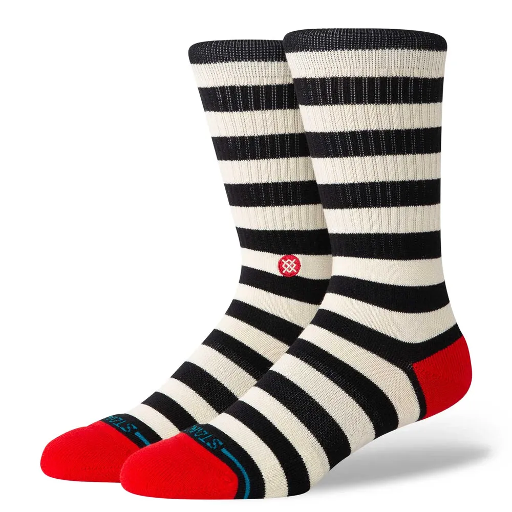 Stance Breton Socks - Black And White