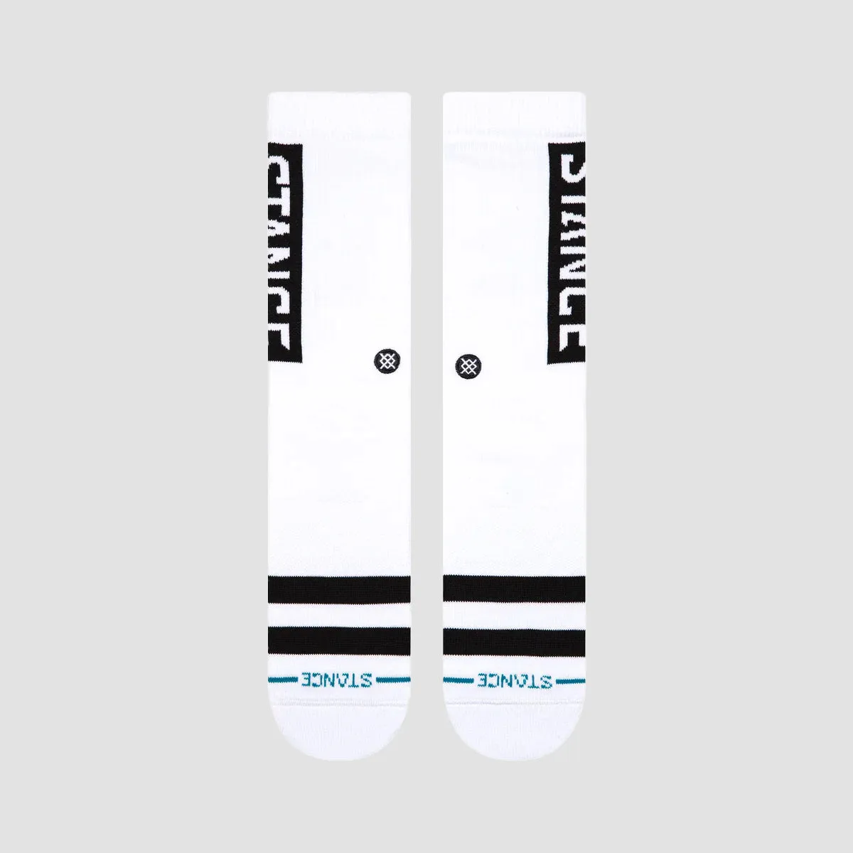 Stance OG Crew Socks White