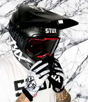 Stux Faze Marble White MX Glove