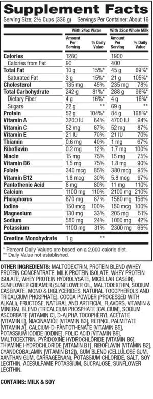 Super Mass Gainer - 12 lbs