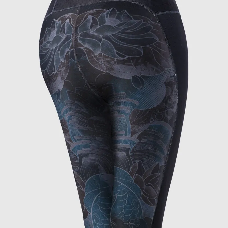 Svelte Legging Koi Blue