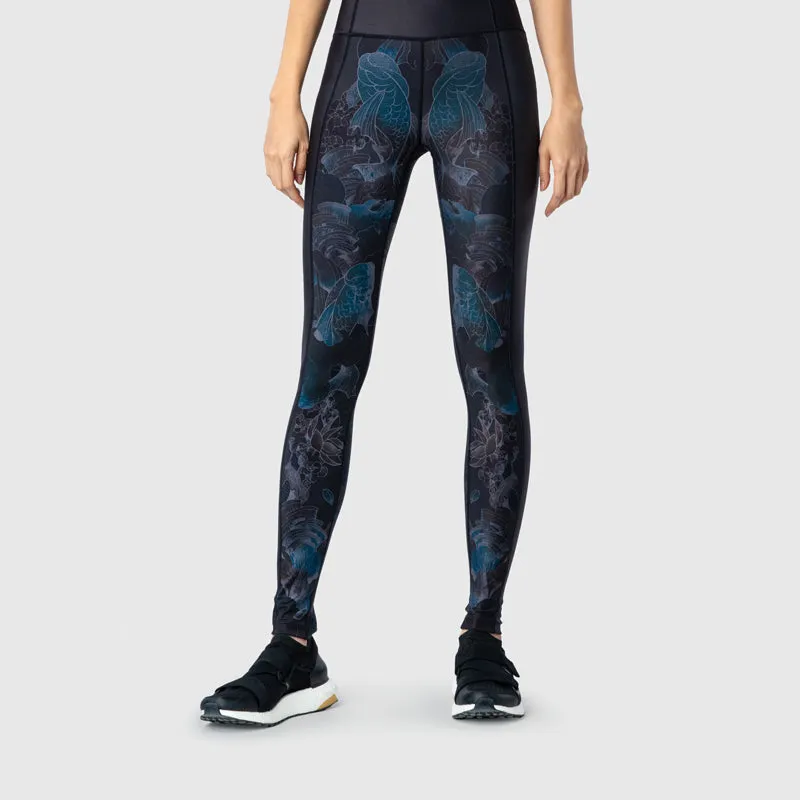 Svelte Legging Koi Blue