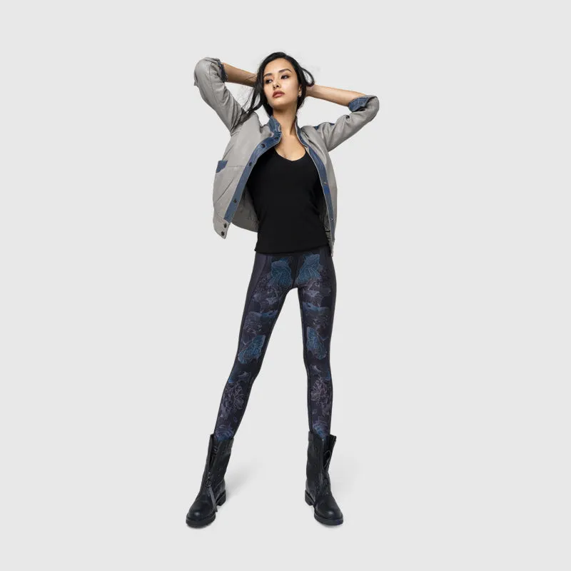Svelte Legging Koi Blue