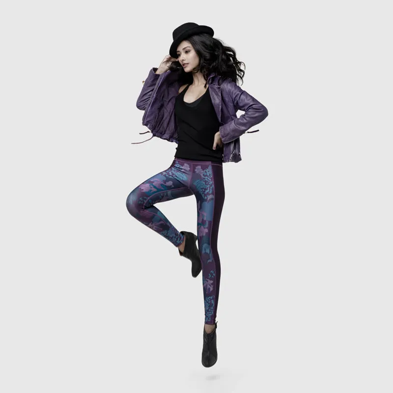 Svelte Legging Koi Purple