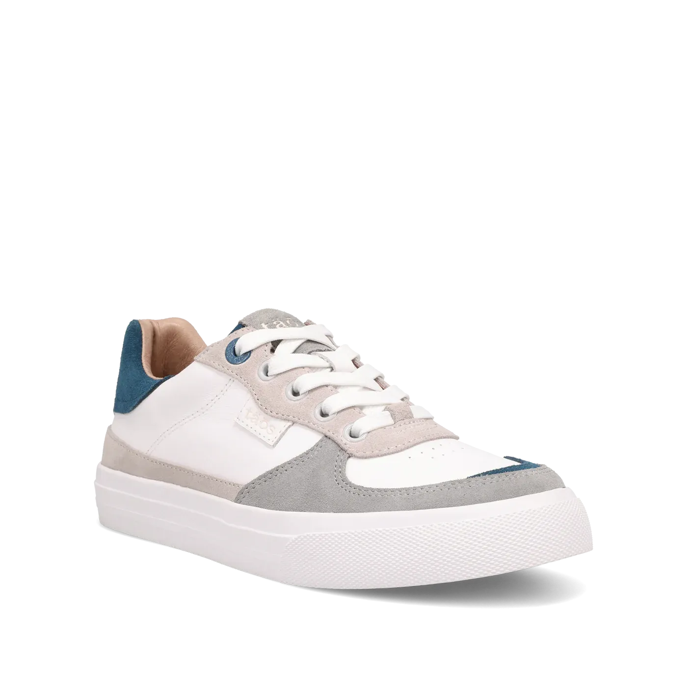 Taos Women's Pop Soul Sneaker - Grey/Petrol Blue Multi