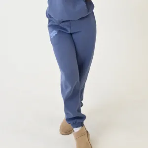 The Happy Camp3r Puff Series Sweatpant in Vintage Blue