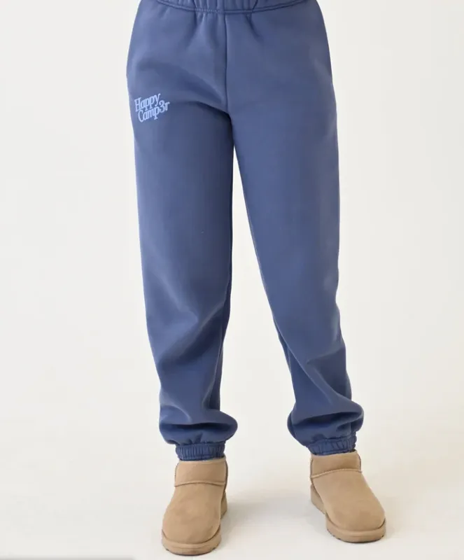 The Happy Camp3r Puff Series Sweatpant in Vintage Blue