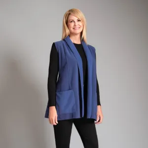 The Lisa Vest Heather Sherpa