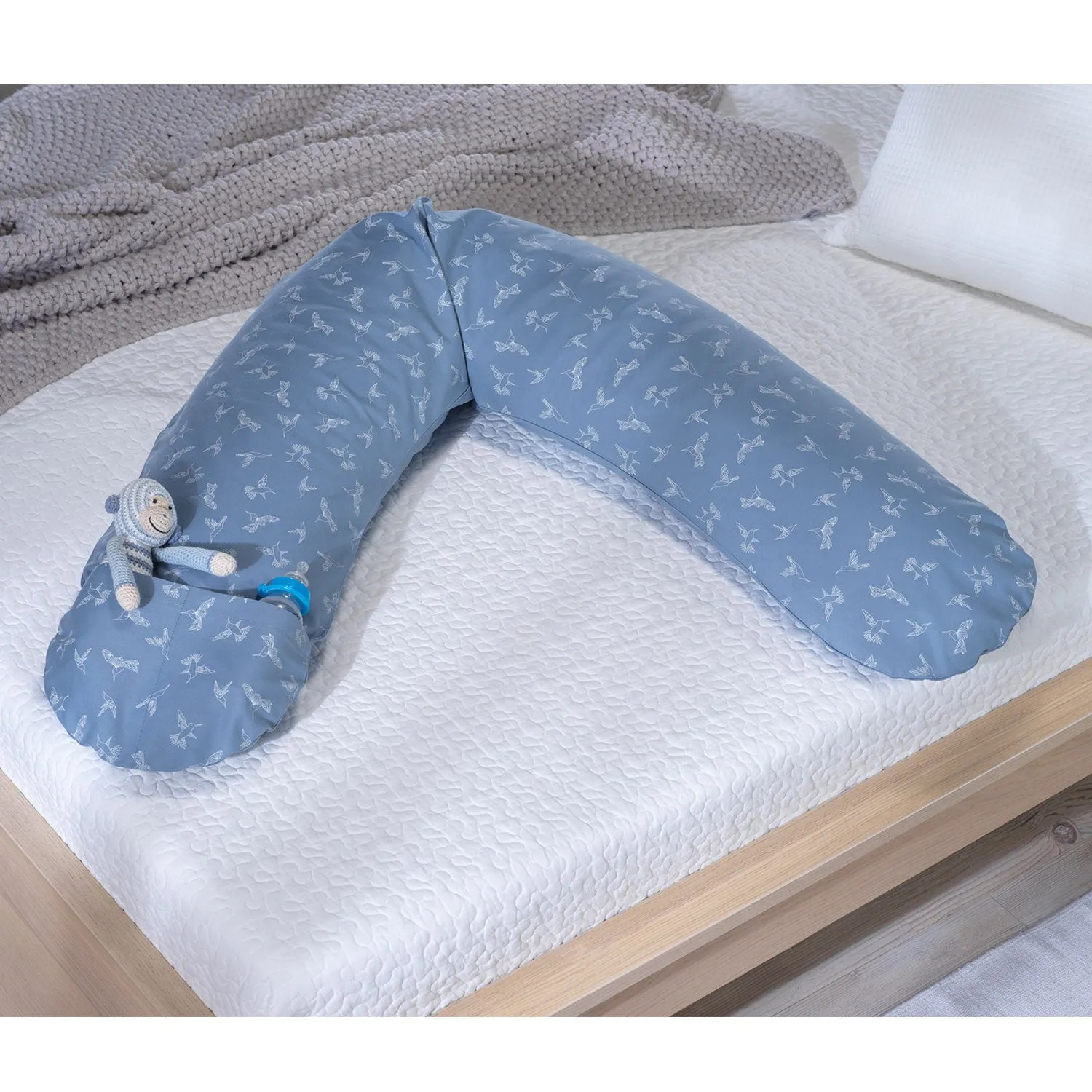 Theraline The Original Pillow incl. Cover - Hummingbird - Kangaroo