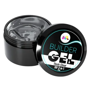 Thick Clear UV Builder Gel - 50g