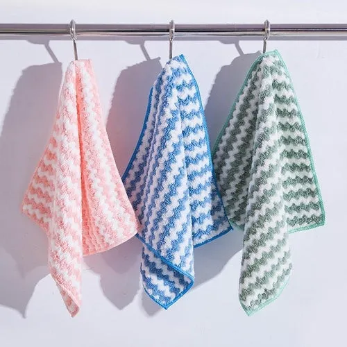 Thick Coral Fleece Absorbent Cloth