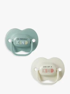 Tommee Tippee Anytime Soother 6-18m (x2) - White/Green