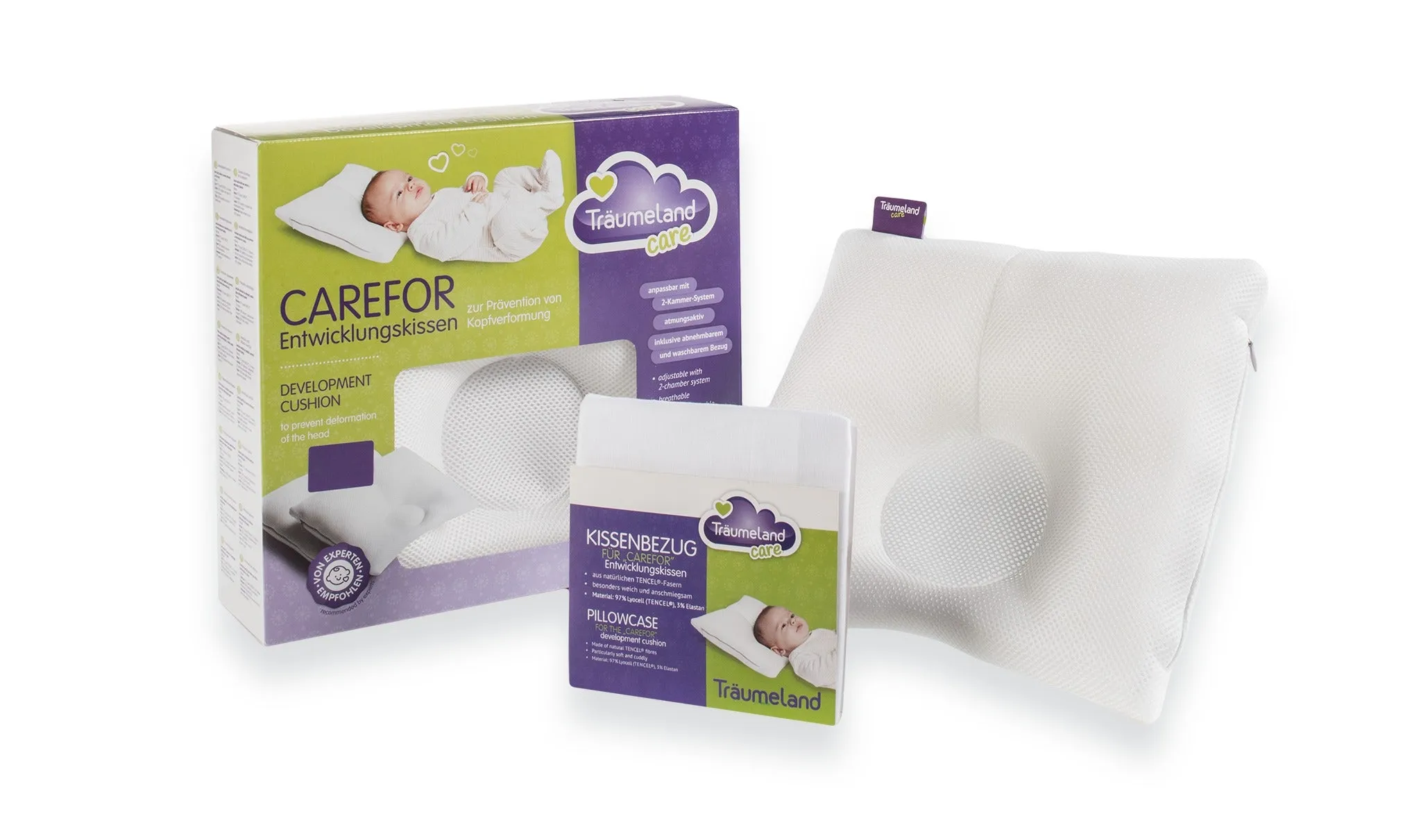 Traeumeland Baby Pillow CareFor Maxi (6-18 months)