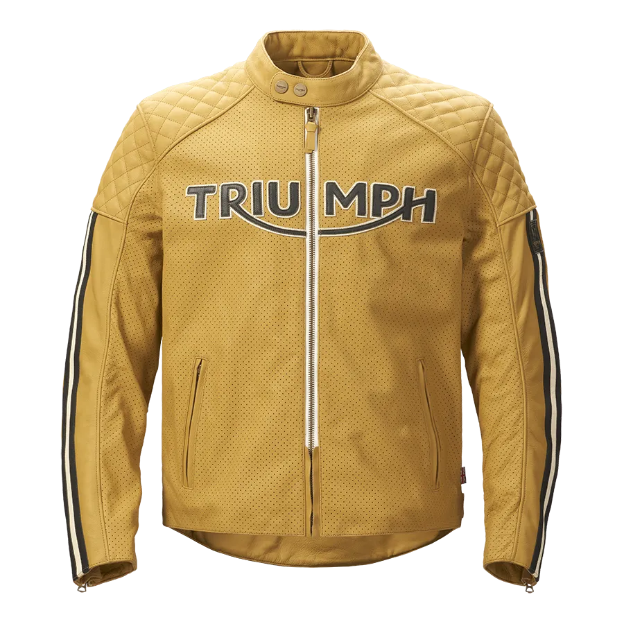 Triumph Braddan Air Race Jacket - Gold