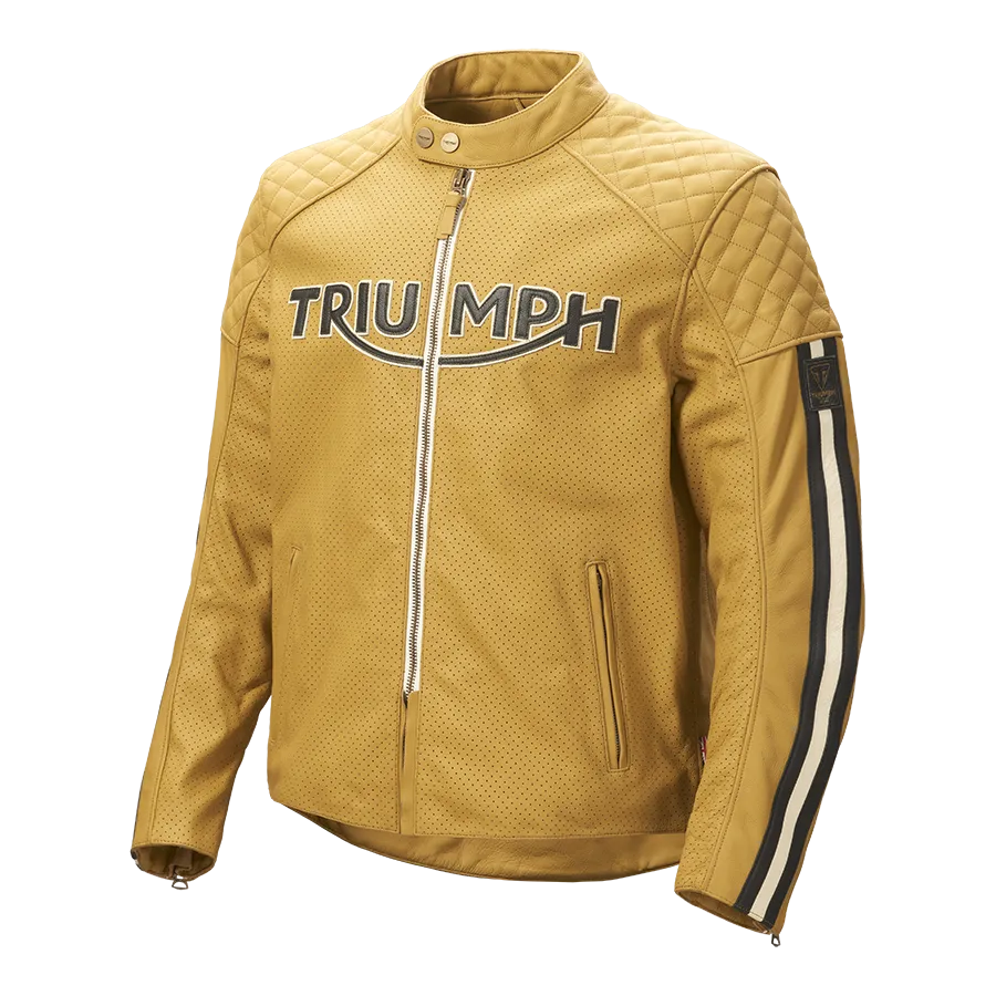 Triumph Braddan Air Race Jacket - Gold