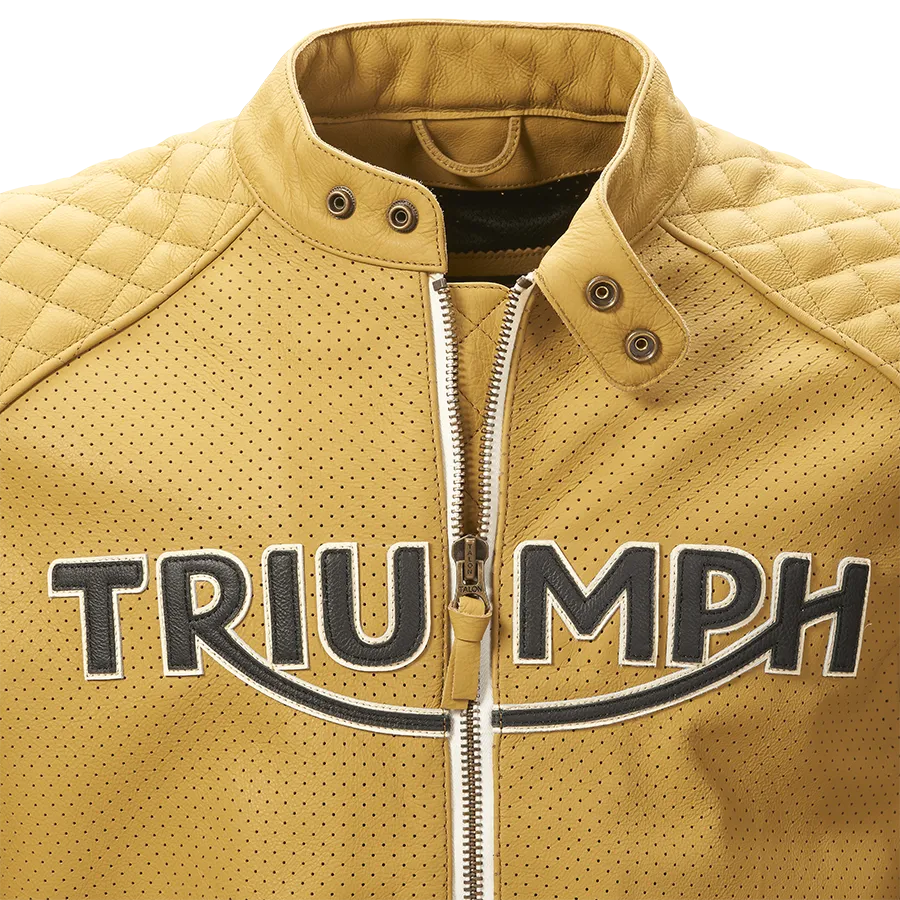 Triumph Braddan Air Race Jacket - Gold