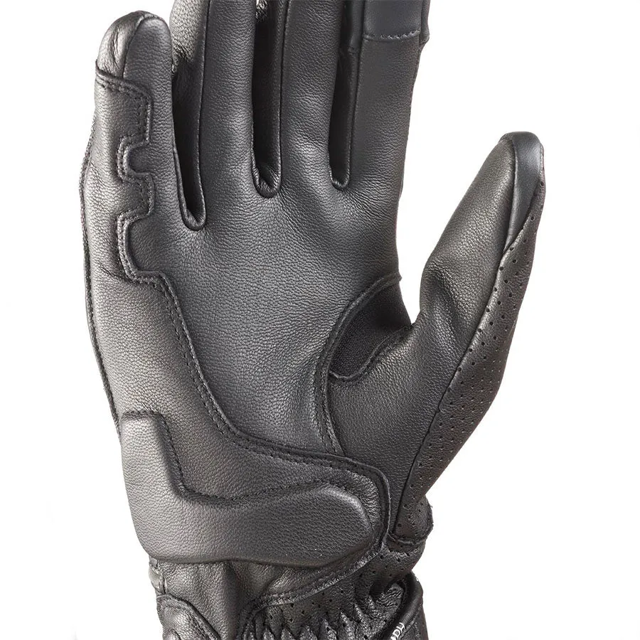 Triumph Jansson Perforated Leather Gloves - Black