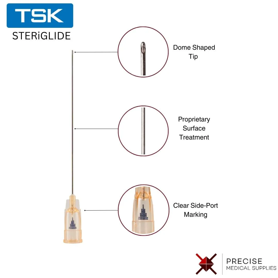 TSK Steriglide - Dermal Filling Cannulas - Box of 20