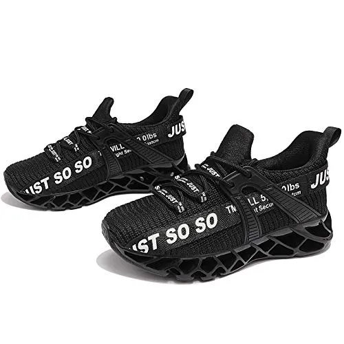 UMYOGO Kids Tennis Shoes, Black