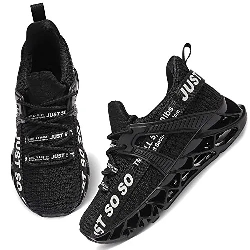 UMYOGO Kids Tennis Shoes, Black