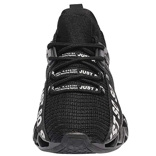 UMYOGO Kids Tennis Shoes, Black
