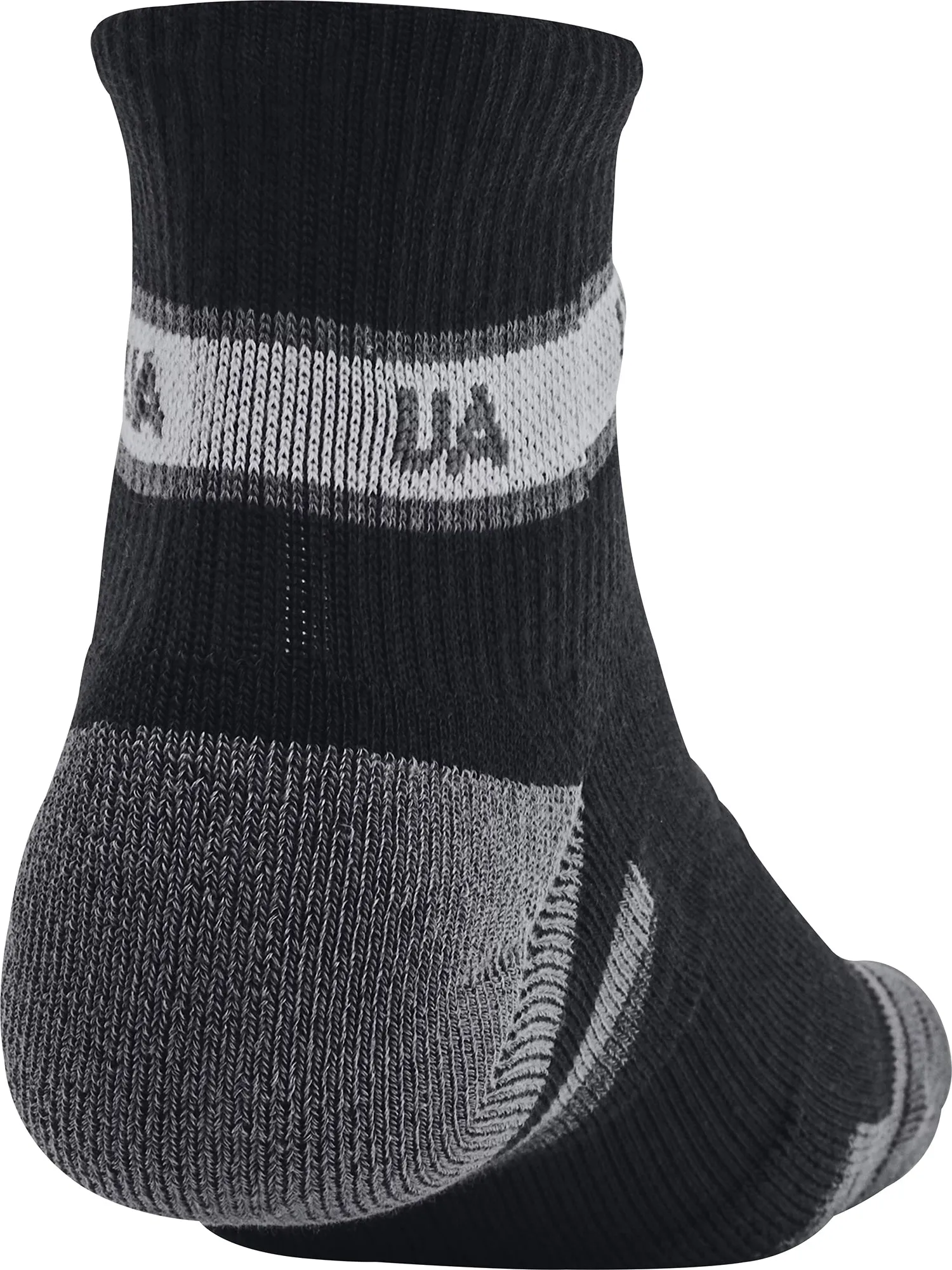Under Armour Performance Tech (3 Pack) Quarter Socks - Black