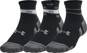 Under Armour Performance Tech (3 Pack) Quarter Socks - Black