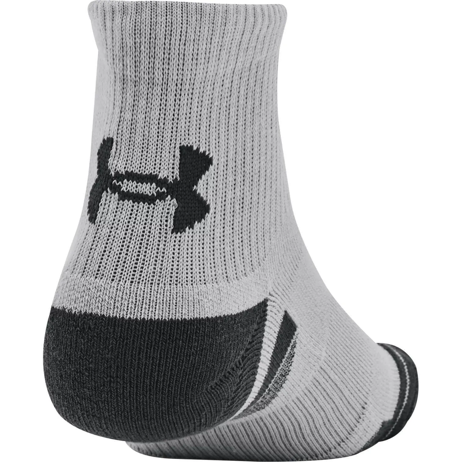 Under Armour Performance Tech (3 Pack) Quarter Socks - Grey
