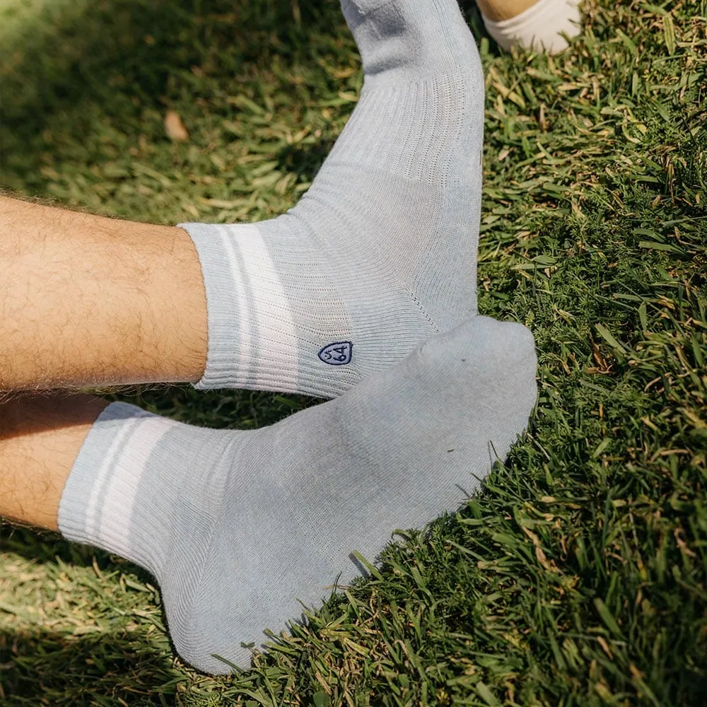 Unisex - Show-Off Mini Crew Sock - Light Blue