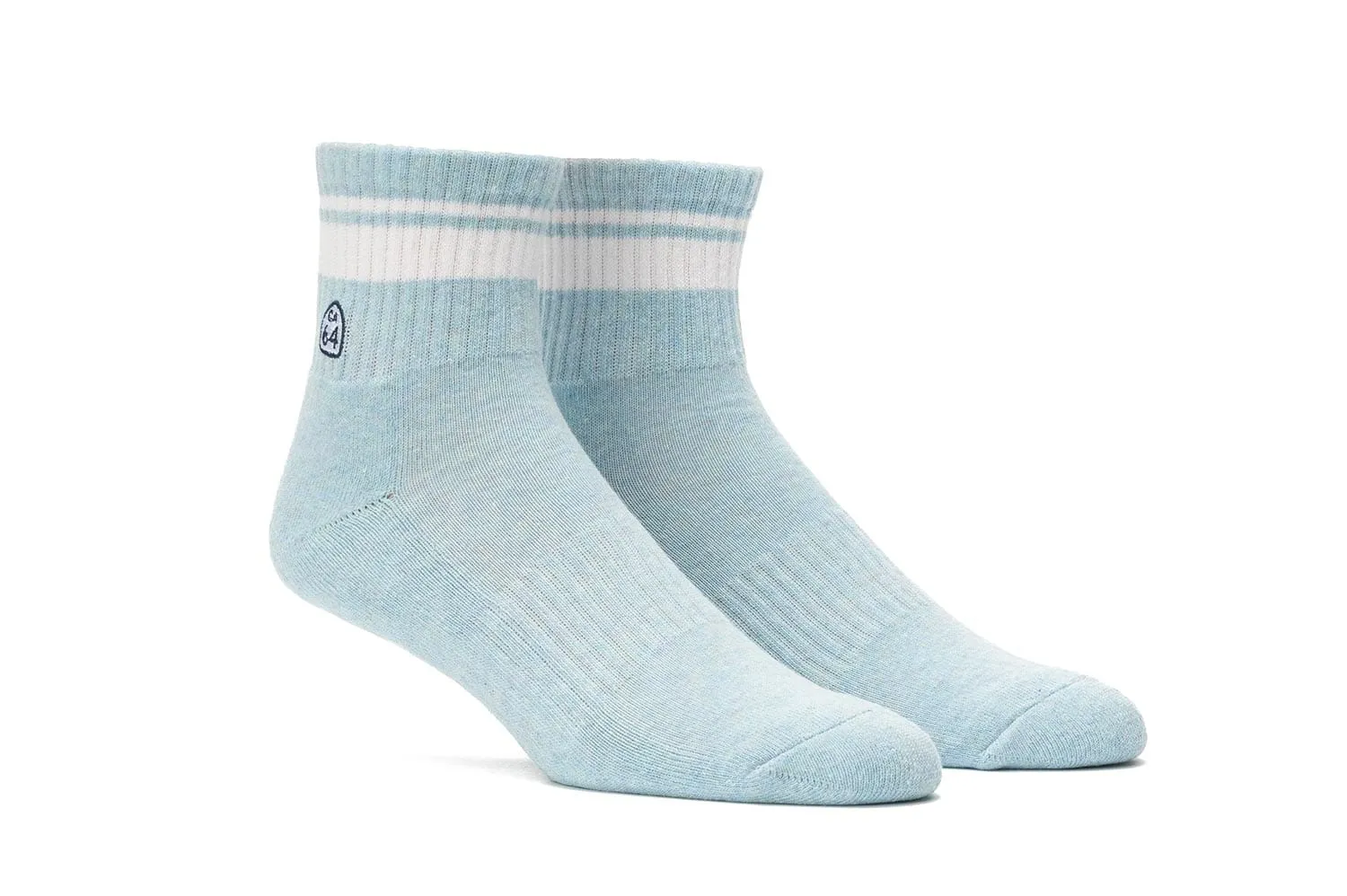 Unisex - Show-Off Mini Crew Sock - Light Blue