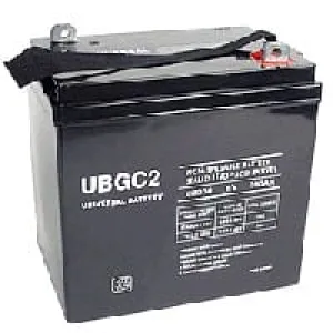 UPG UB-GC2 Sealed Lead Acid (GEL) Battery- 6 volt 200 amps