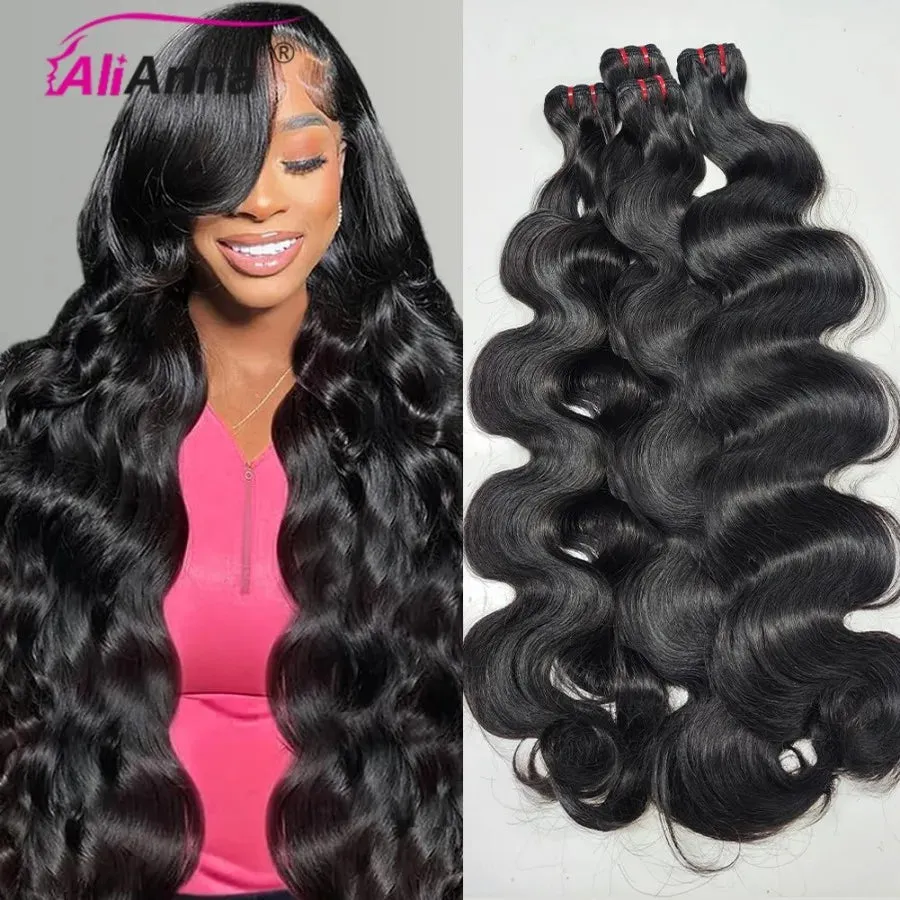 Vietnamese Raw Hair Bundles Thick Body Wave Hair Extensions