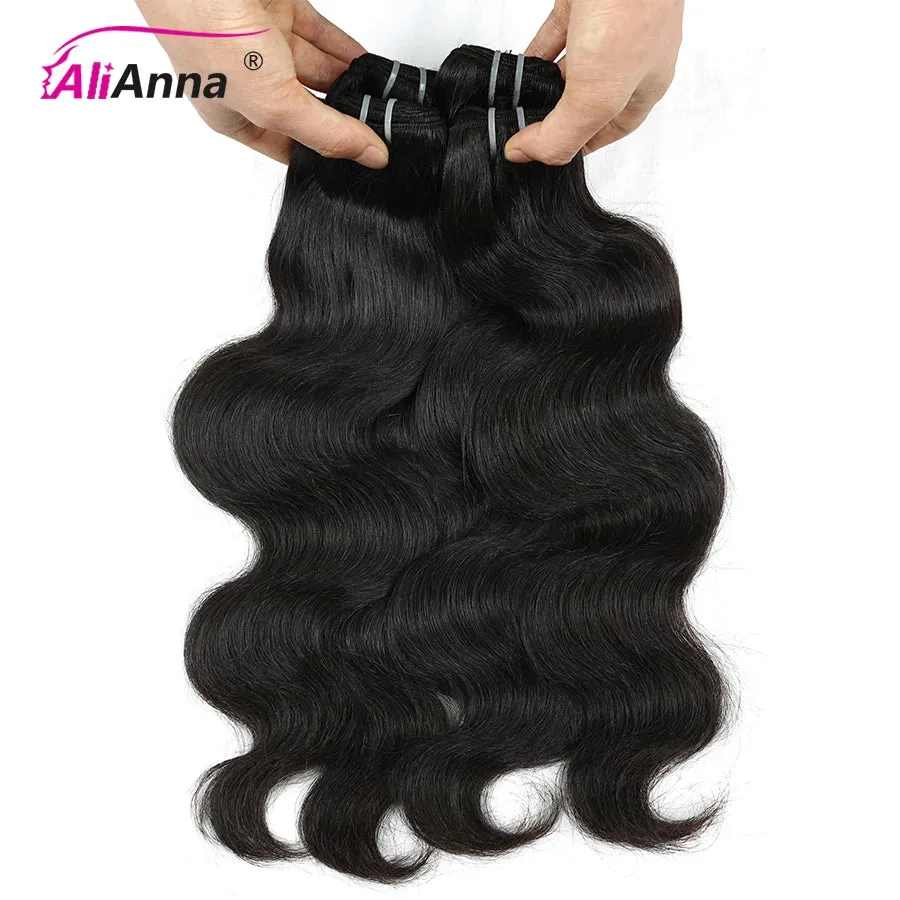 Vietnamese Raw Hair Bundles Thick Body Wave Hair Extensions