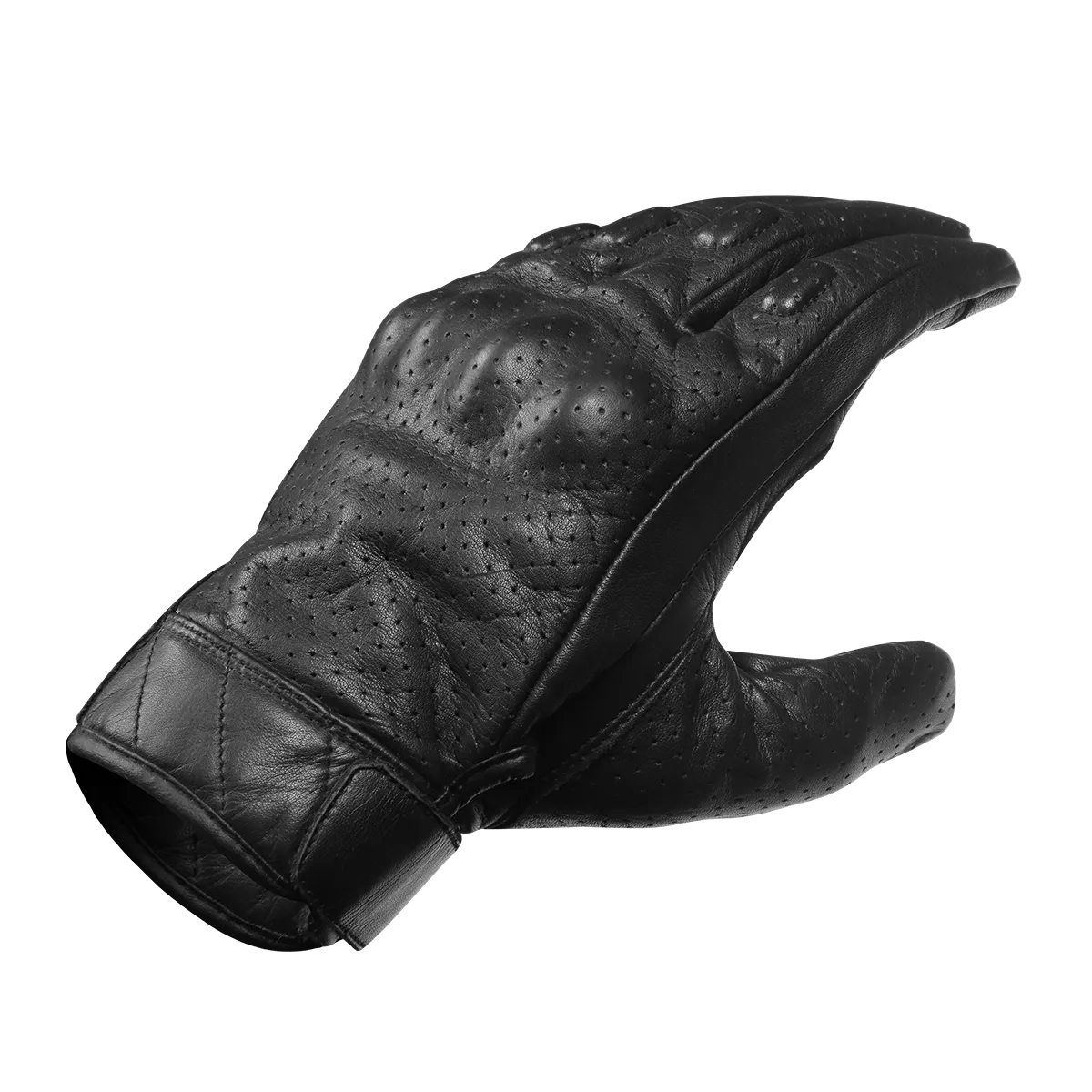 VL412 Men's Premium Leather Perforated Glove