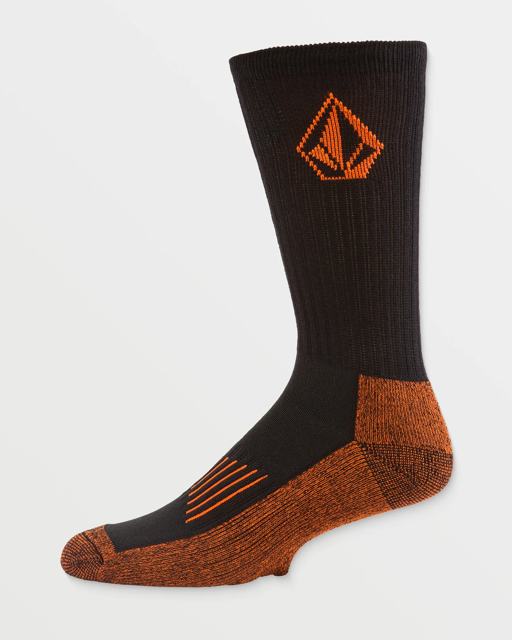 Volcom Workwear Socks (3 Pack) - BLACK