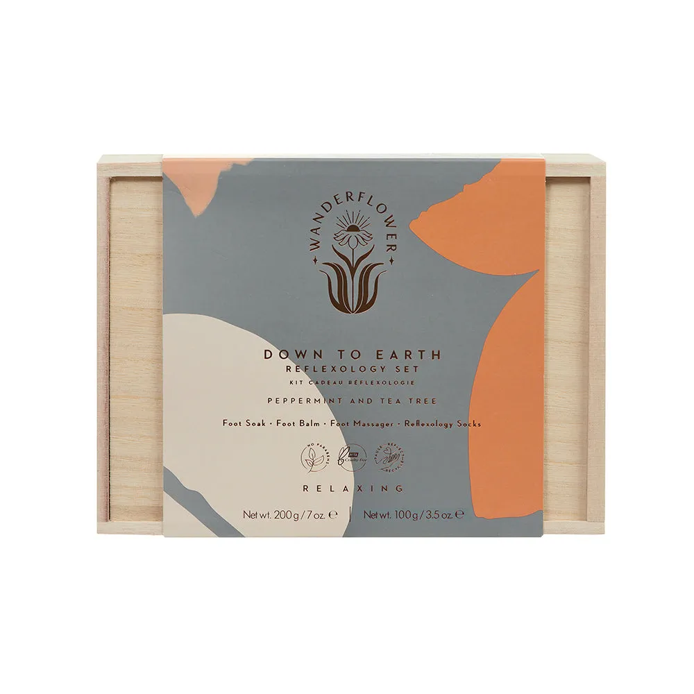 Wanderflower Down To Earth Reflexology Gift Set
